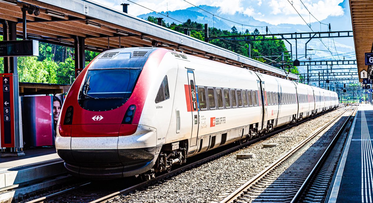 Arth-goldau,,Schwyz/switzerland,-,August,14,,2019:,View,On,Sbb,Cff Arth-goldau,,Schwyz/switzerland,-,August,14,,2019:,View,On,Sbb,Cff
